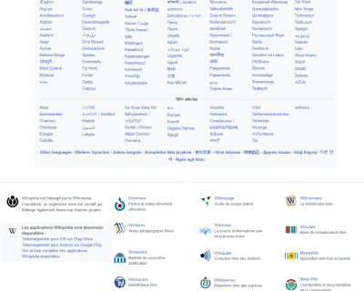 wikipedia.org: La plus grande encyclopédie libre en ligne